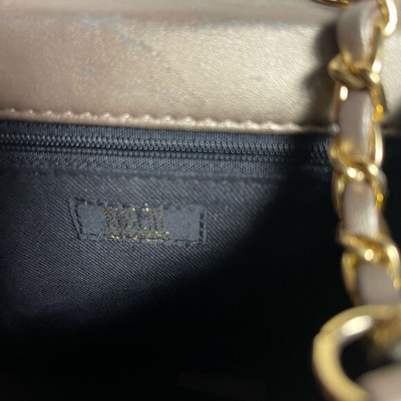 Koschi synthetic Gold Quilted Crossbody Bag - Picture 11 of 13